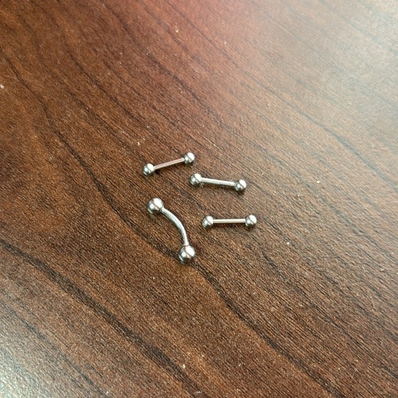 Steel Ball Jewelry Set of 4 - Picture 1 of 2